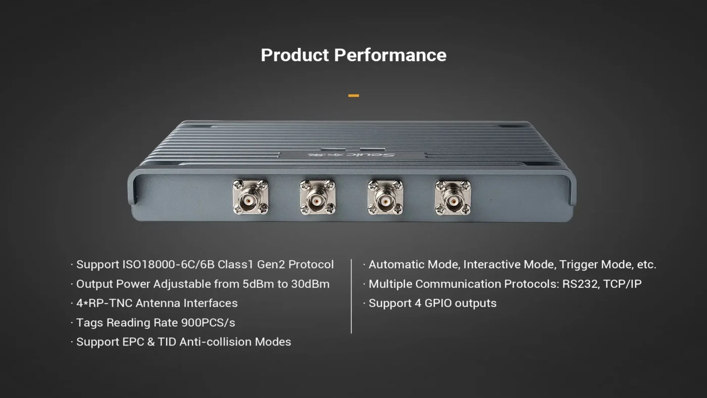 Đầu đọc RFID cố định Autoid UF 3 đa dạng cổng kết nối