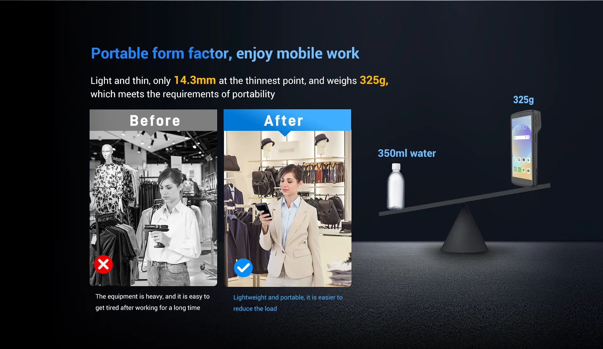 Utouch 2-S thiết kế tinh gọn