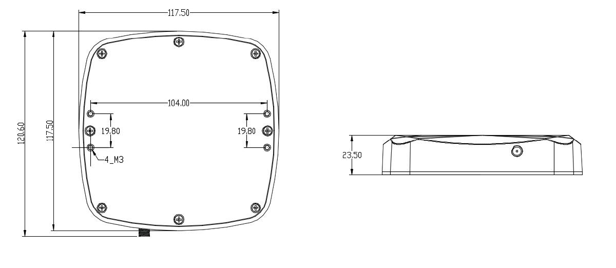 Antenna Atid XC-AS802-Ben-B
